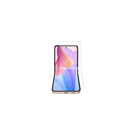 Samsung Z Flip 5 ile Uyumlu Ön & Arka Full Body Esnek Nano Çizilmez Ekran Koruyucu