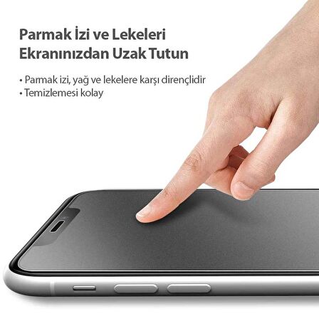 İphone 15 Pro Max Uyumlu Mat Hayalet Nano Cep Telefonu Ekran Koruyucu