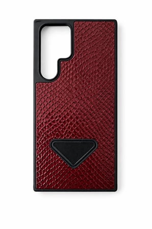Samsung S24 Ultra ile Uyumlu Yılan Derisi Dokulu Premium Dragon Kılıf
