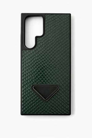 Samsung S24 Ultra ile Uyumlu Yılan Derisi Dokulu Premium Dragon Kılıf