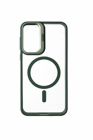 Samsung S23 Ultra Uyumlu Kılıf Klon Stantlı MagSafe Özellikli Telefon Kılıfı