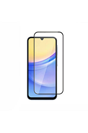 Samsung Galaxy A05-A05s Uyumlu Elektriklenme Önleyici Anti-Static Tam Kaplayan Temperli Cam Ekran Koruyucu