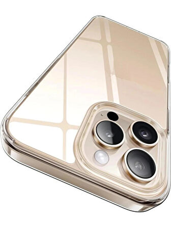 İphone 16 Pro Kılıf Süper Şeffaf Silikon Kapak