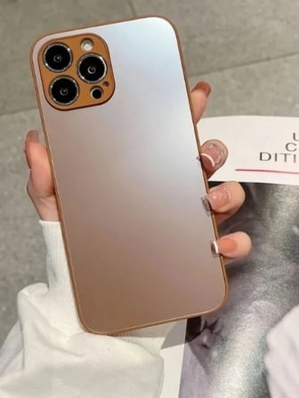İphone 16 Pro Max ile Uyumlu Magsafe Özellikli Cam Ag Glass Telefon Kılıfı