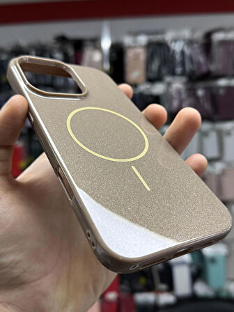 İphone 16 Pro Uyumlu Premium Özel Seri Magsafe Think Kılıf