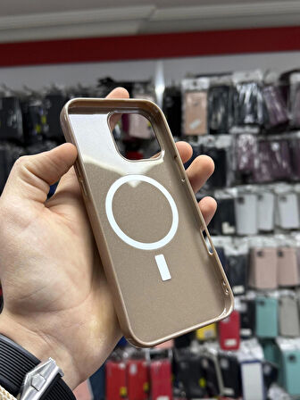 İphone 16 Pro Uyumlu Premium Özel Seri Magsafe Think Kılıf