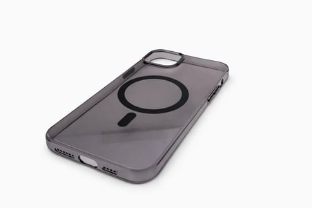 İphone 16 Pro Max ile Uyumlu Magsafe Özellikli Hybrid Animasyonlu Altı Kapalı Akıllı Tuşlu Sararmaz Kılıf