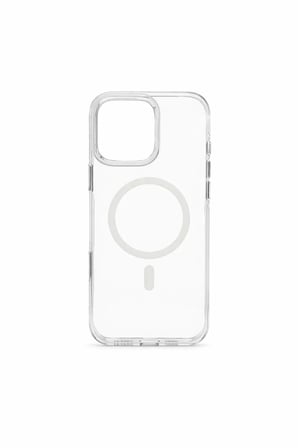 İphone 16 Pro ile Uyumlu Magsafe Özellikli Hybrid Animasyonlu Altı Kapalı Akıllı Tuşlu Sararmaz Kılıf