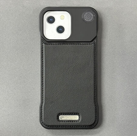 iPhone 15 Parfümlü Koku Hazneli MagSafe Uyumlu Deri Kılıf 