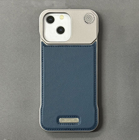 iPhone 15 Parfümlü Koku Hazneli MagSafe Uyumlu Deri Kılıf 