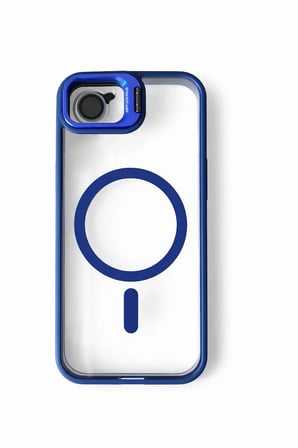 iPhone 16 E Uyumlu Kılıf Klon Stantlı + Lens Korumalı MagSafe Telefon Kılıfı