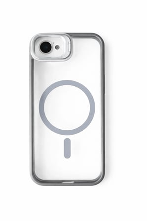 iPhone 16 E Uyumlu Kılıf Klon Stantlı + Lens Korumalı MagSafe Telefon Kılıfı