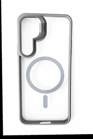 Samsung S24 FE Uyumlu Kılıf Klon Stantlı MagSafe Özellikli Telefon Kılıfı