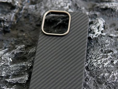 Joykevlar İphone 16 Gerçek Kevlar Carbon Premium Telefon Kılıfı
