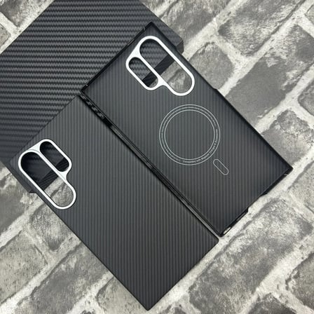 Joykevlar Samsung Uyumlu S25 Ultra Gerçek Kevlar Carbon Premium Telefon Kılıfı