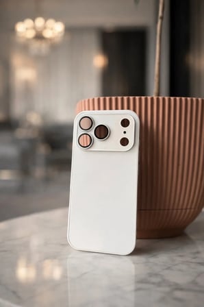İphone 17 Pro ile Uyumlu Magsafe Özellikli Cam Ag Glass Telefon Kılıfı