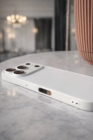 İphone 17 Pro ile Uyumlu Magsafe Özellikli Cam Ag Glass Telefon Kılıfı