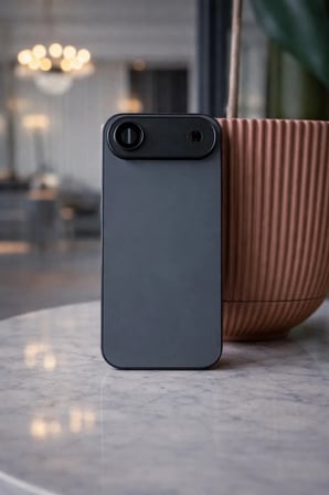 İphone 17 Air ile Uyumlu Magsafe Özellikli Cam Ag Glass Telefon Kılıfı