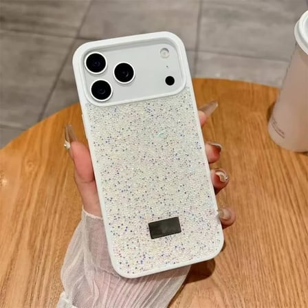 İphone 17  Pro İle Uyumlu İnce Parlak Taşlı Premium Sw Telefon Kılıfı