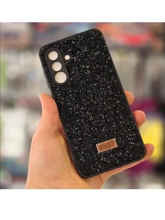 Samsung A56 İle Uyumlu İnce Parlak Taşlı Premium Sw Telefon Kılıfı