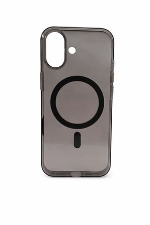 İphone 17 ile Uyumlu Magsafe Özellikli Hybrid Animasyonlu Altı Kapalı Akıllı Tuşlu Sararmaz Kılıf