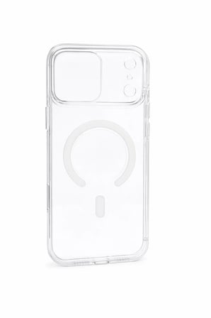 İphone 17 Pro Max ile Uyumlu Magsafe Özellikli Hybrid Animasyonlu Altı Kapalı Akıllı Tuşlu Sararmaz Kılıf