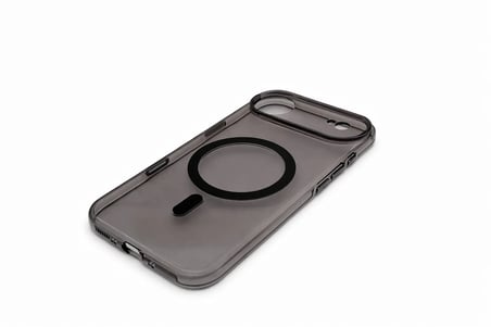 İphone 17 Air ile Uyumlu Magsafe Özellikli Hybrid Animasyonlu Altı Kapalı Akıllı Tuşlu Sararmaz Kılıf