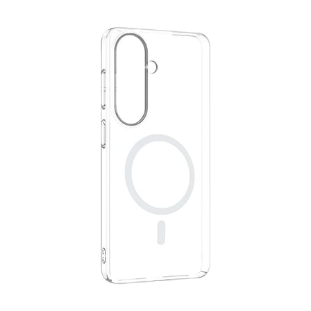 Samsung Uyumlu S26 Plus Magsafe Sert Şeffaf Telefon Kılıfı
