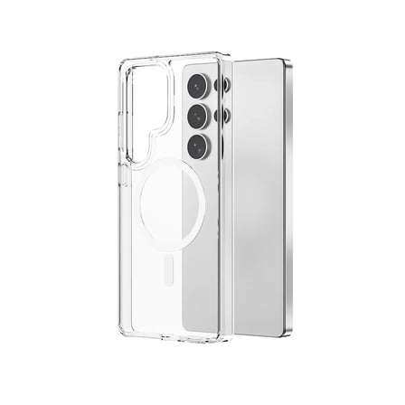 Samsung Uyumlu S26 Ultra Magsafe Sert Şeffaf Telefon Kılıfı