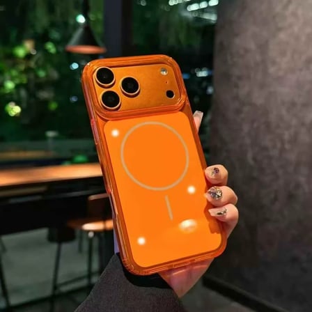 iPhone 17 Pro Max Ve 18 Pro Max İle Uyumlu Akıllı Tuşlu Animasyonlu Smart Clear Kılıf