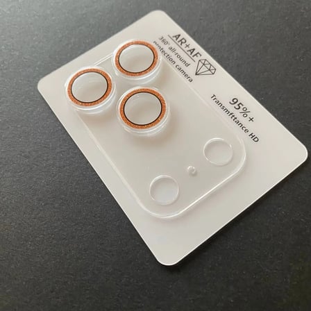 iPhone 17 Pro Max Şeffaf Tam Kapatan Taşlı Lens Koruyucu