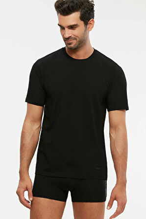 James Bisiklet Yaka 2 Li Erkek Tshirt