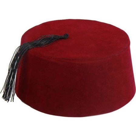 Bordo Renk Osmanlı Fesi Yetişkin Boy