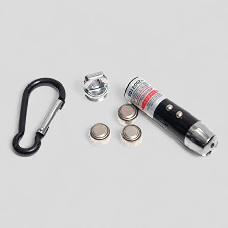 3 In 1 Kedi Lazer Oyuncağı Işık Lazer-Sunum Projeksiyon-Powerpoint Kalemi+El Feneri