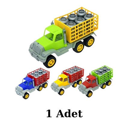 Nostaljik Tüp Kamyonu Tüp Taşıyan Oyuncak Kamyon