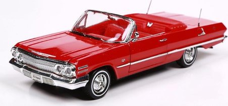 Welly Chevrolet Impala 1963 1/24 Ölçek Kırmızı