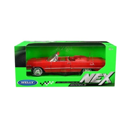 Welly Chevrolet Impala 1963 1/24 Ölçek Kırmızı
