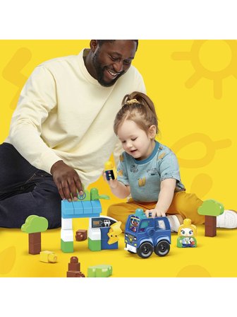 MEGA Bloks® Doğa Dostu Otobüs Seti, Yürüme Çağındaki Çocuklar İçin Yapı Oyuncakları Hdx90