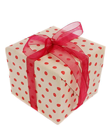 Nostaljik Lezzetler Kırmızı Hediye Kutusu ve Kurban Olsunlar Bana Baskılı Kupa Bardak