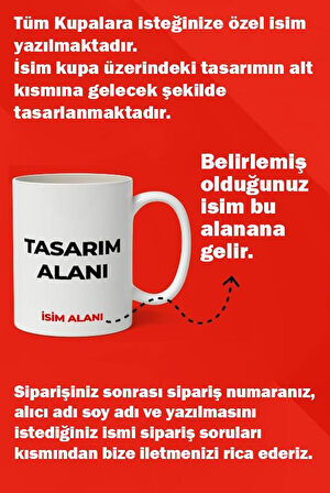 Benim Sevgili Babam Baskılı Babalar Günü Kupa Bardak Kahve Kupa Bardak