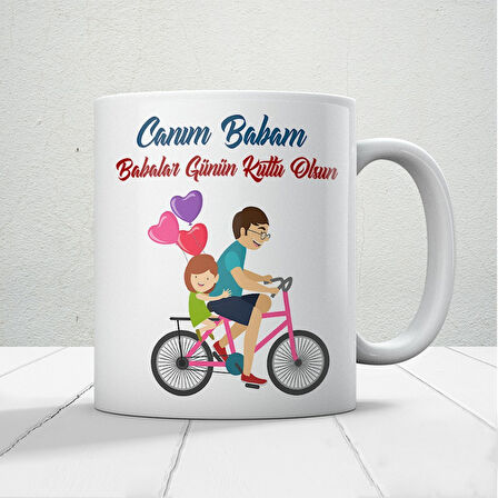 Canım Babam Baskılı Babalar Günü Kupa Bardak Kahve Kupa Bardak-27
