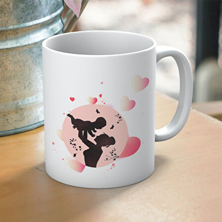 Annelerin Gönlünü Fetheden Tasarımlı Anneler Günü Hediyelik 1 Adet Kupa