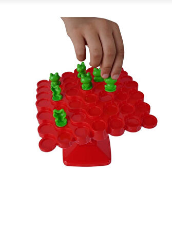 Frog Balance Kurbağa Denge Oyunu Eğlenceli ve Eğitici Dikkat Denge Geliştirici Ebeveyn Aile Çocuk Etkileşimi