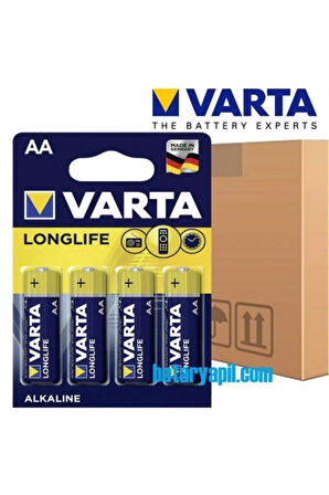 80 Adet Varta Longlife Alkalin Aa Kalem Pil Toptan Satış