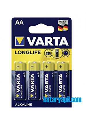 80 Adet Varta Longlife Alkalin Aa Kalem Pil Toptan Satış