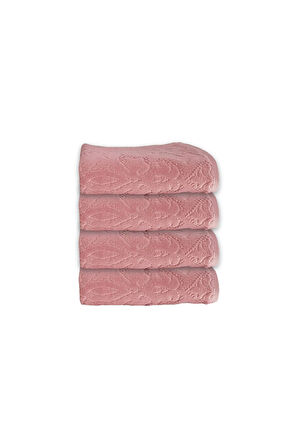 Özdilek Curve Havlu 4'lü 50x90 Cm Pembe