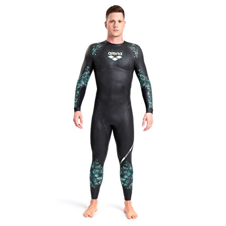 Powerskin Storm Wetsuit Erkek Siyah Yarış Mayosu 4970515