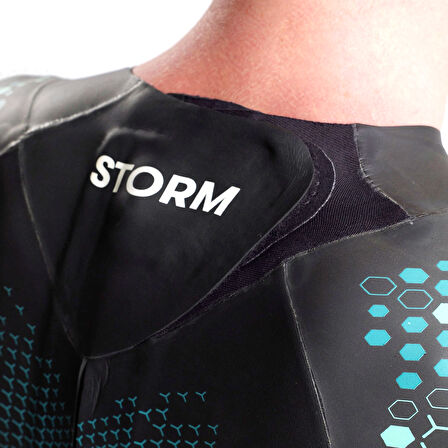 Powerskin Storm Wetsuit Erkek Siyah Yarış Mayosu 4970515