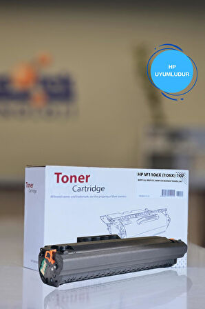 HP W1106X (106X) 107, MFP135, MFP137, MFP138 MUADİL TONER (5K)
