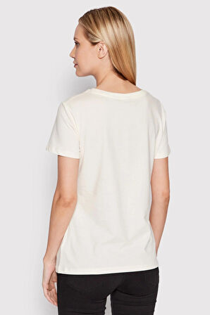 Guess T-Shirt, L, Krem